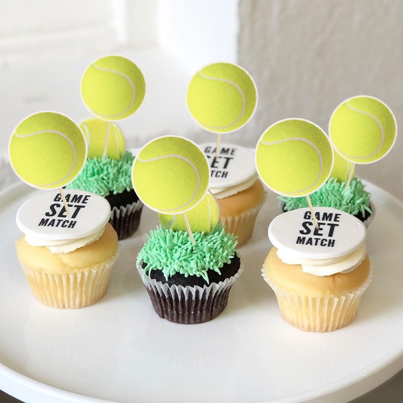 Ephlyn Juego de 36 piezas de adornos para cupcakes de
