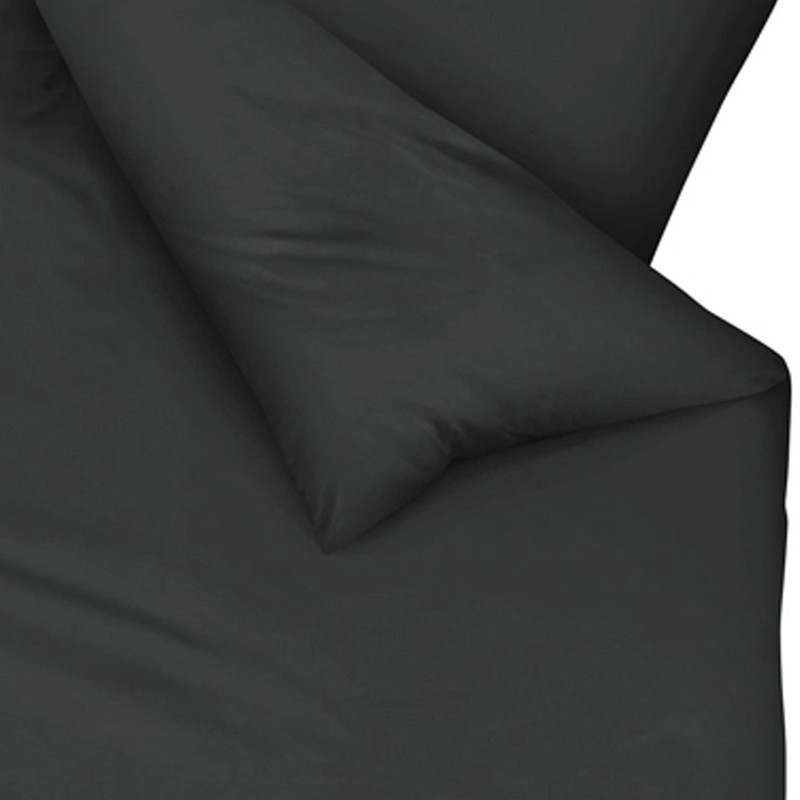 Kaeppel duvet cover set satin anthracite size 80x80 cm /
