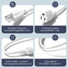 3 Prong Outlet Splitter Extension Cord,1-to-3 Indoor Outdoor Extension Cord