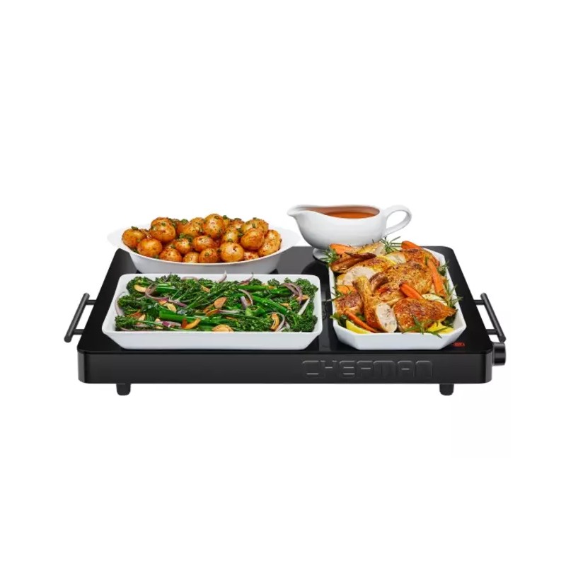 Chefman Electric Warming Tray with Adjustable Temperature Control