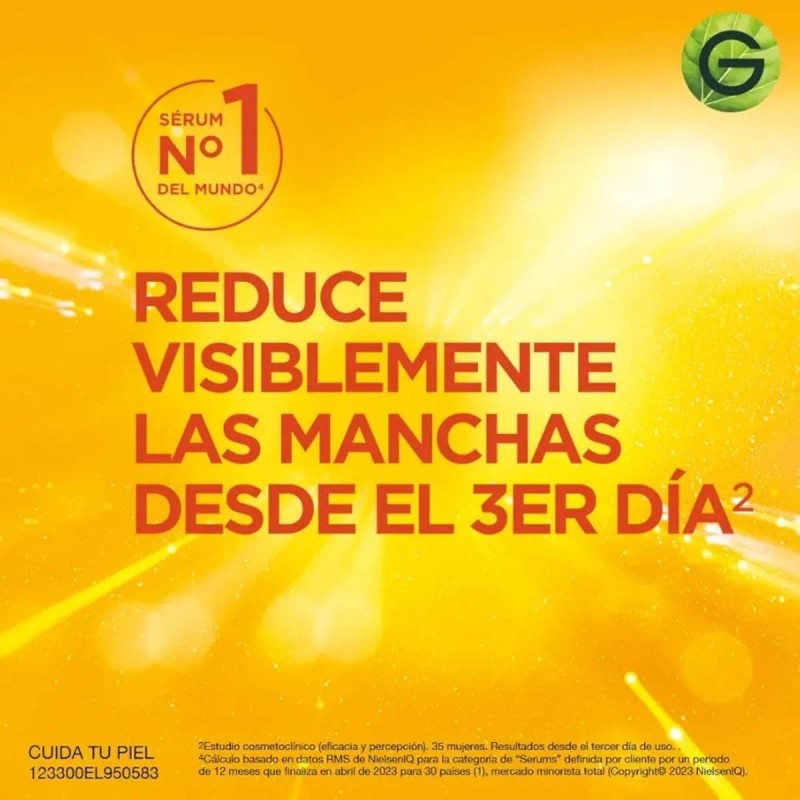 Vitamina Concentrado Serum Suero Crema Hidratante Garnier