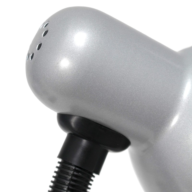 Simple Designs LD1088-SLV 14.25" Sleek and Sturdy Classic Gooseneck Study