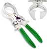 Green PVC Grip Castration Plier, Burdizzo Style, Stainless Steel 9