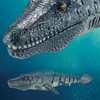 2.4g Wireless Charging Remote Control Simulation Dinosaur Squirting Shark Swinging