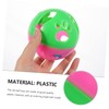 Sosoport 4pcs Slotted Balls Cat Toy Interactive Cat Toys Cat