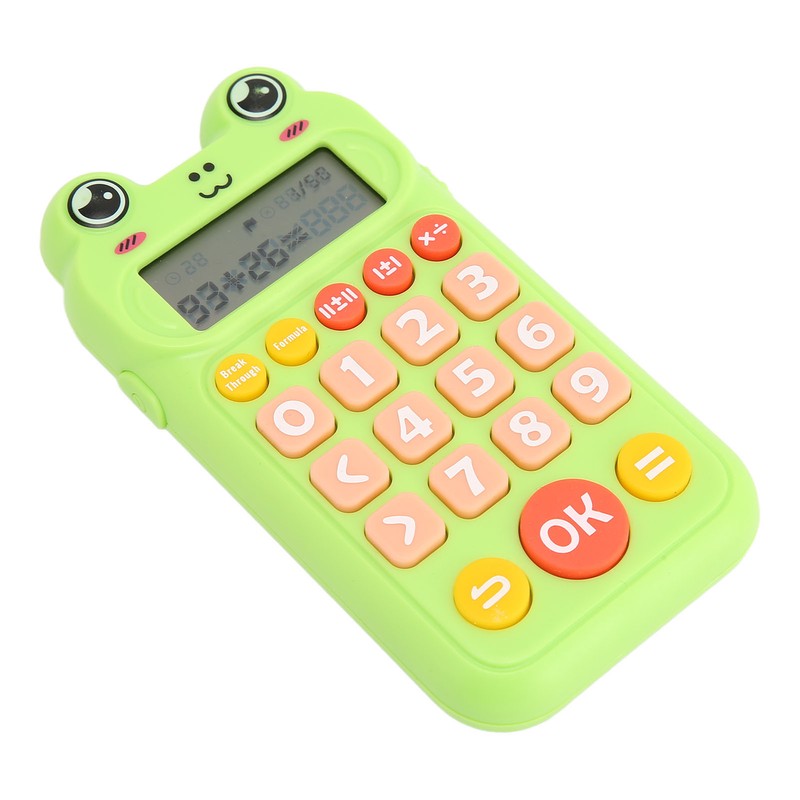 Kids Oral Arithmetic Toy Clear Voice Prompts LCD Screen Portable