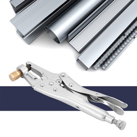 Air Conditioner Refrigerant Recovery Pliers with 1/4" SAE Interface, Durable Efficient and Eco-Friendly Tool for Refrigeration Tube Locking and Recovery