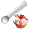 ZEVONDA Ice Cream Scoop - Aluminum Ice Cream Scooper One-Piece
