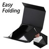 MUMUPACK 15 Pack Magnetic Gift Box With Lid 12x12x6,Black Gift