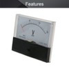 Fielect 44C2 DC 0-150V Analog Panel Voltage Gauge Volt Meter
