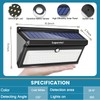 Luposwiten Solar Lights Outdoor Waterproof 100 LED Solar Powered Outdoor