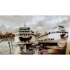 4 X 6 SEALED GREETING CARD DOCKED FERRIES @ EAGLE