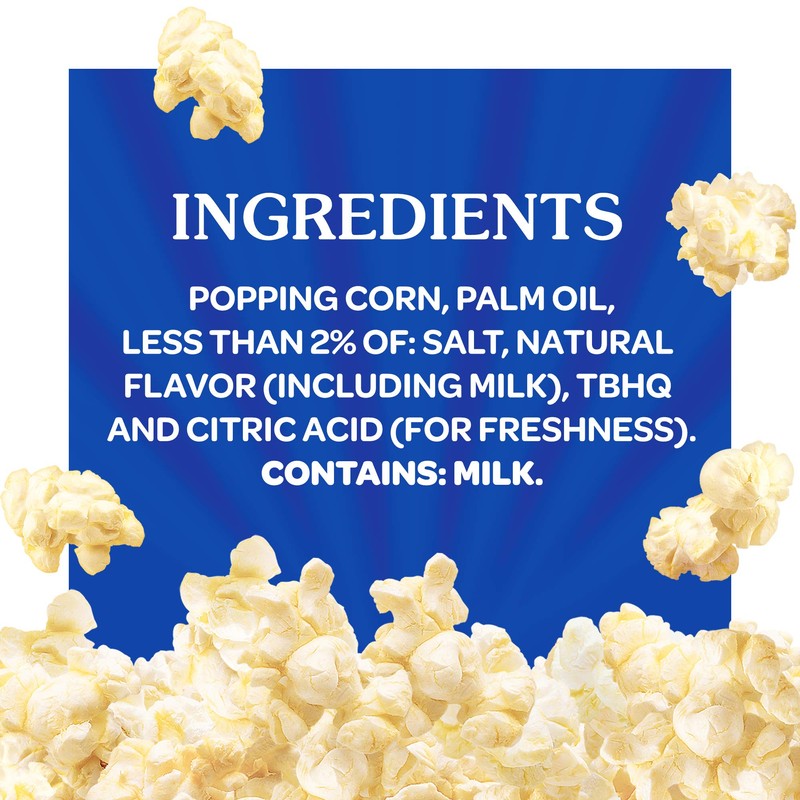 Act II Homestyle Microwave Popcorn, Movie Night Supplies, 2.75 oz.,