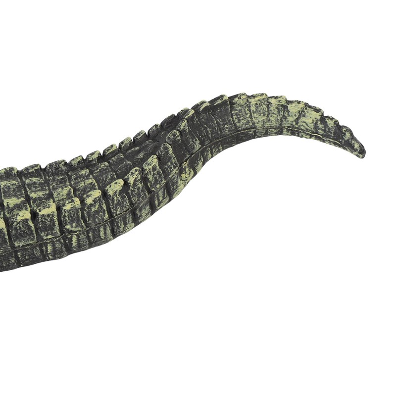 Fake Alligator Pool Float, 3 Segment Simulated Floating Crocodile Sculpture,