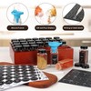 Bamboo Spice Rack Organizer with 28 Spice Jars, 780 Labels,