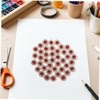 SEWACC 40pcs Rhinestone Decorations Hand-Painted Diamond Embellishments for DIY Jewelry