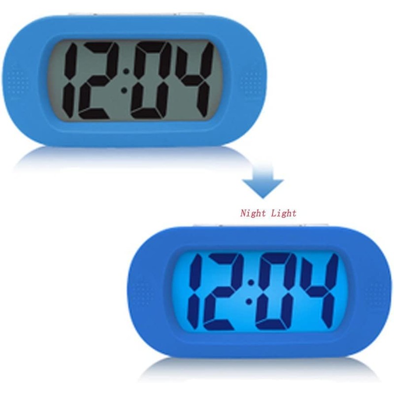Digital Alarm Clock, Bedside Clock, Large LCD Display Clocks With