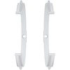 150 mm, 2 pieces pipe clamp for round ventilation pipe,
