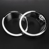 1 Pair Car Front Headlight Lamp Cover Trim Fit for
