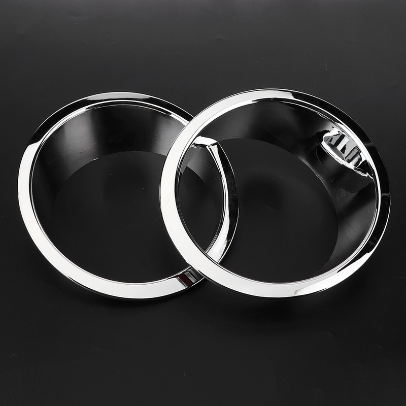 1 Pair Car Front Headlight Lamp Cover Trim Fit for