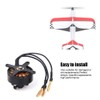 2206 Metal Black 1450KV Brushless Motor, 20A Adapter ESC RC,