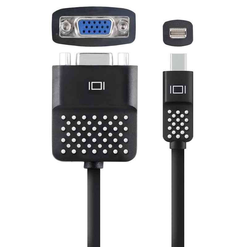 Belkin F2CD028BT Mini DisplayPort auf VGA Adapter schwarz