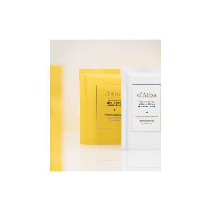 d'Alba [d'Alba]White Truffle Serum & Cream Modeling Mask (25ml*4ea)