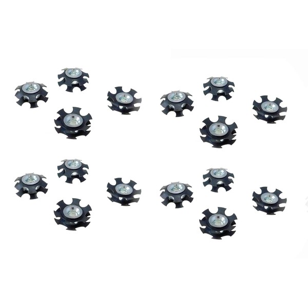 16 Pack Tubing Connector 1"(OD) Round or Square 1/4-20 Threads