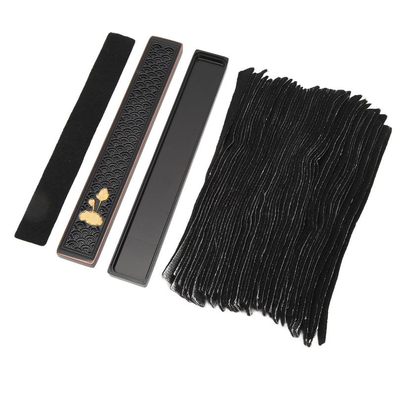 Lying Incense Box Set Thermal Insulation Sandalwood Lying Storage Incense