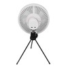 Portable Tripod Stand Fan USB Rechargeable Camping Hanging Fan with