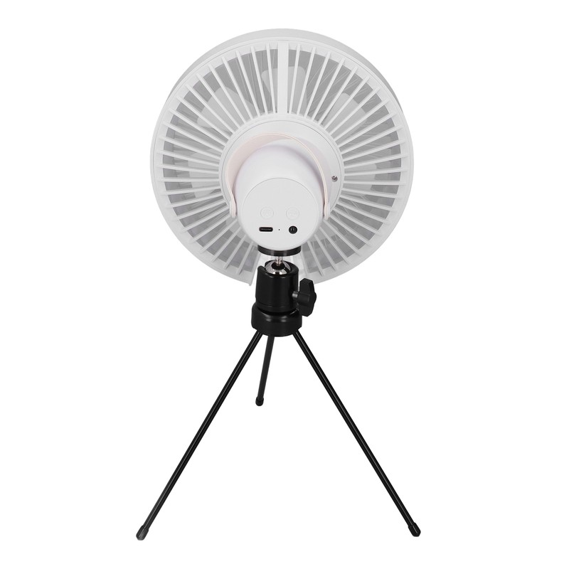 Portable Tripod Stand Fan USB Rechargeable Camping Hanging Fan with