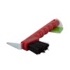 Hoof Pick with Brush,red - A25706