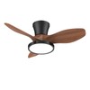 ocioc Quiet Ceiling Fan with LED Light DC motor 32