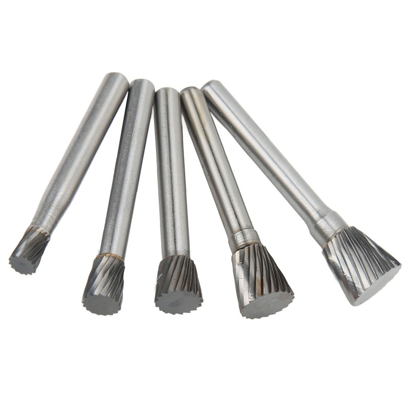 N Type Rotary Burr Set Single Cut 6mm Shank Carbide