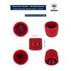 Copper Pipe Cleaner Set [7PC_3-Size] 3 Pipe Cleaning Brushes 3