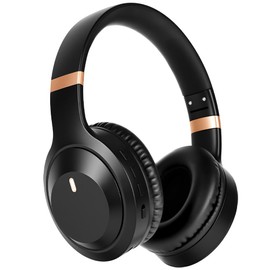 AXFEE ANC kabellose kopfhörer, Over Ear kopfhörer, kabellos Bluetooth mit Active Noise Cancelling 45h Spielzeit im ANC-Modus, Mikro, Hi-Res Audio, Bluetooth 5.4, Duale Verbindung(Schwarz)