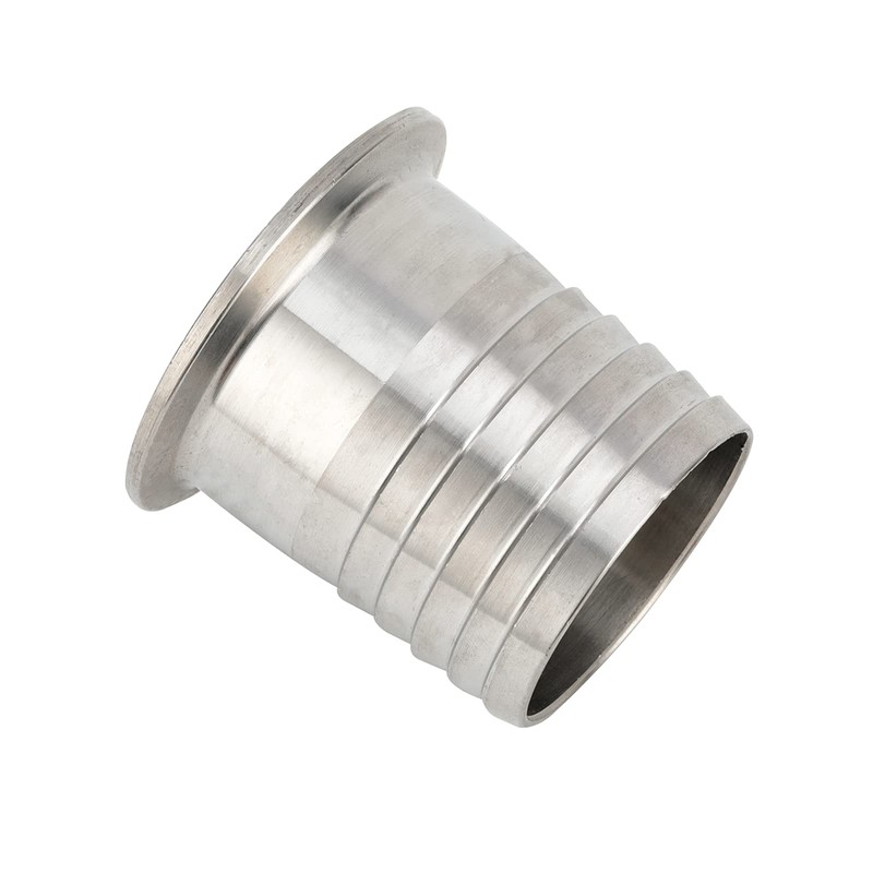 Pysrych 2" Tri Clamp to 2" Hose Barbed Adapter SUS304