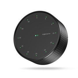 Digital Kitchen Timers, Visual Timers, Light Point Display Timer Magnetic Countdown Countup Timer for Classroom Cooking Fitness Baking Studying Teaching, Timer for kids & seniors (Black)