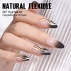TOMICCA Nail Tips and Glue Gel Kit Gel Nail X