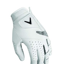 Callaway Golf Ladies Apex Tour Glove 2020, M, White