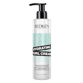 REDKEN- Hydrating Curl Cream | Crema para hidratar rizos hasta 72 hrs con protección térmica de hasta 230°C para cabello rizado u ondulado | Formulado con Escualano y aceite de Jojoba | 200ml