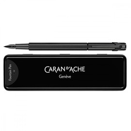 Caran D'Ache Black Code Fountain Pen M