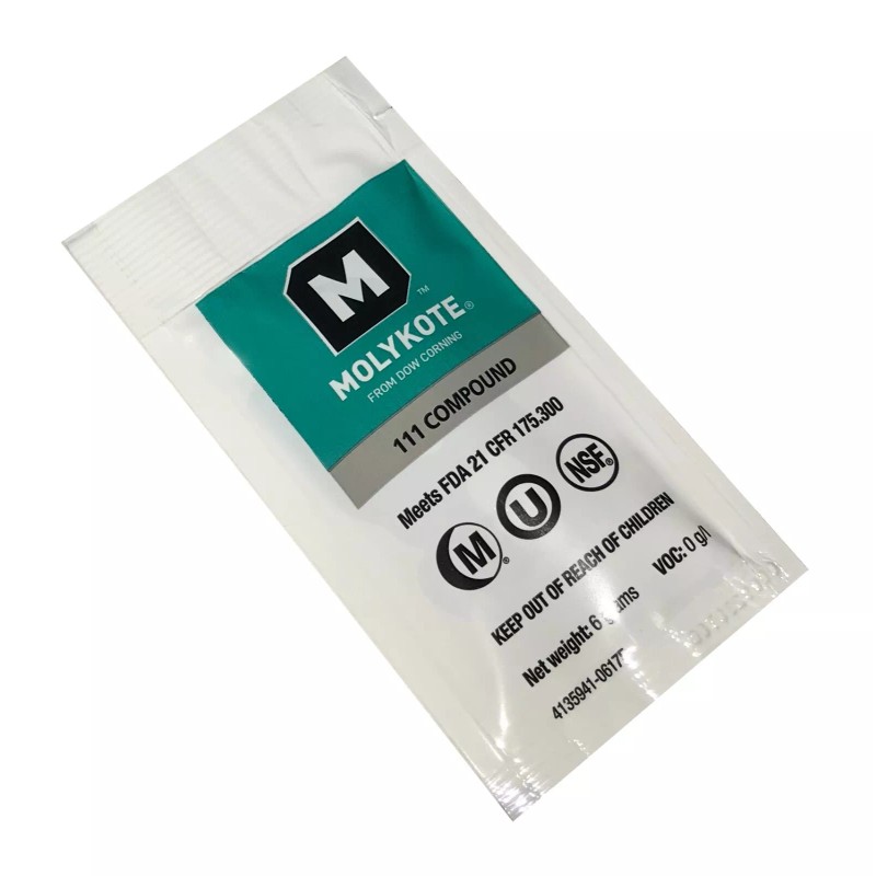 Molykote DuPont (Dow Corning) Molykote 111 Silicone Valve/Scuba Grease 6