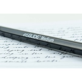 Eziglide Ballpoint Black Pen, Pack of 10 Ballpoint Pens, Smooth Writing Action-Medium Point 1.0mm Coloured Pens Multipack - Ball Point Pens Ideal Pens for School, Home or Work Stationery Supplies