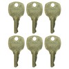 6PCS C415A Keys for Stock Locks Cam Locks Set of