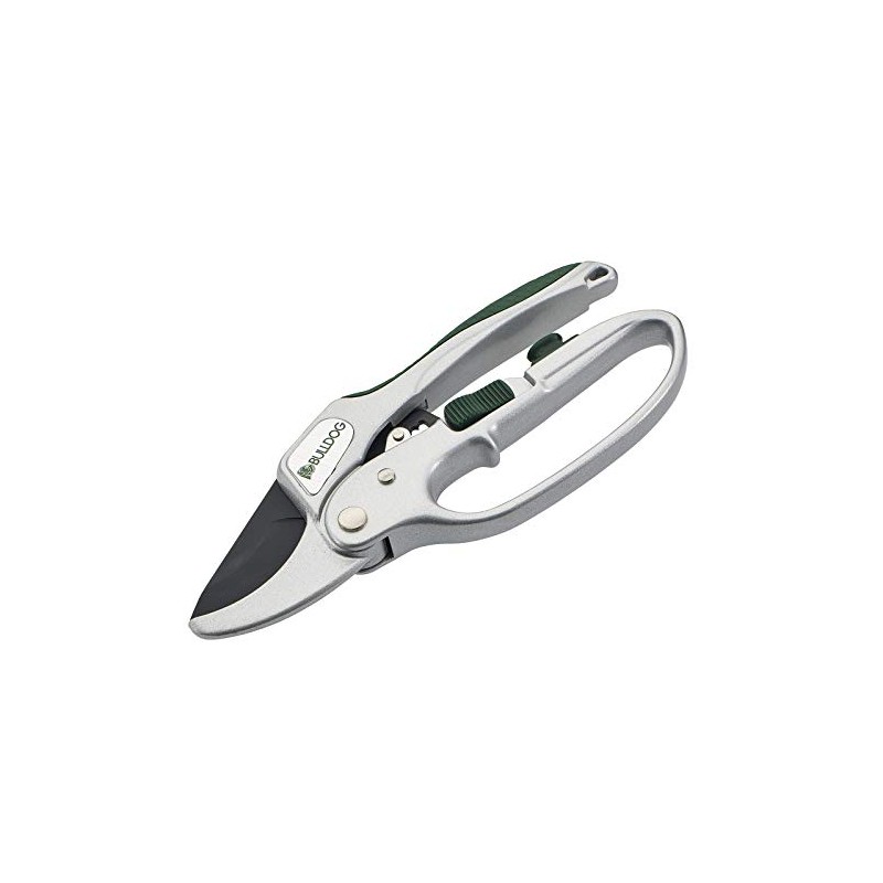 Bulldog BD31303 Premier Ratchet Pruners, Silver