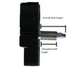 Quartz Clock Movement - High Torque - Short Shaft 1/4"