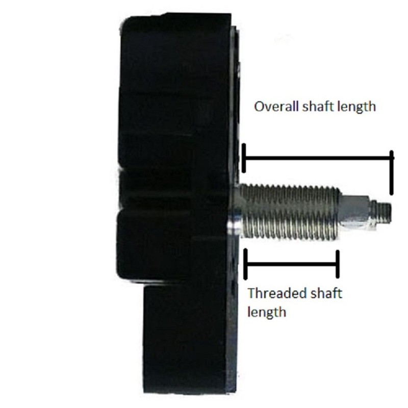 Quartz Clock Movement - High Torque - Short Shaft 1/4"