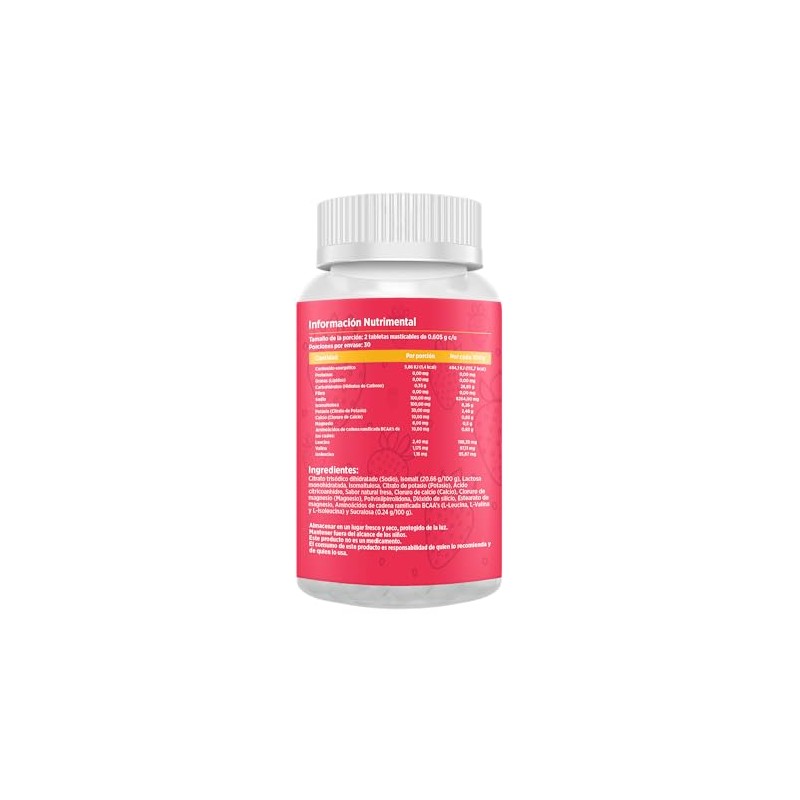ELECTROLITOS MASTICABLES FRESA (30 DOSIS)