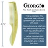 Giorgio G79 4 ¾ in 120mm, Small Menâ€TMs Fine Tooth